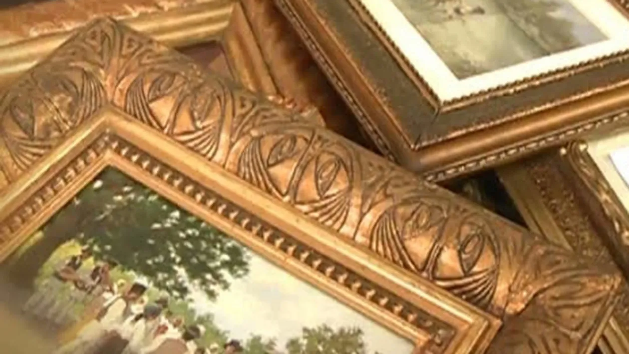 Circ la casa lui Paul Lambrino! Au încercat să vândă tablouri în stradă