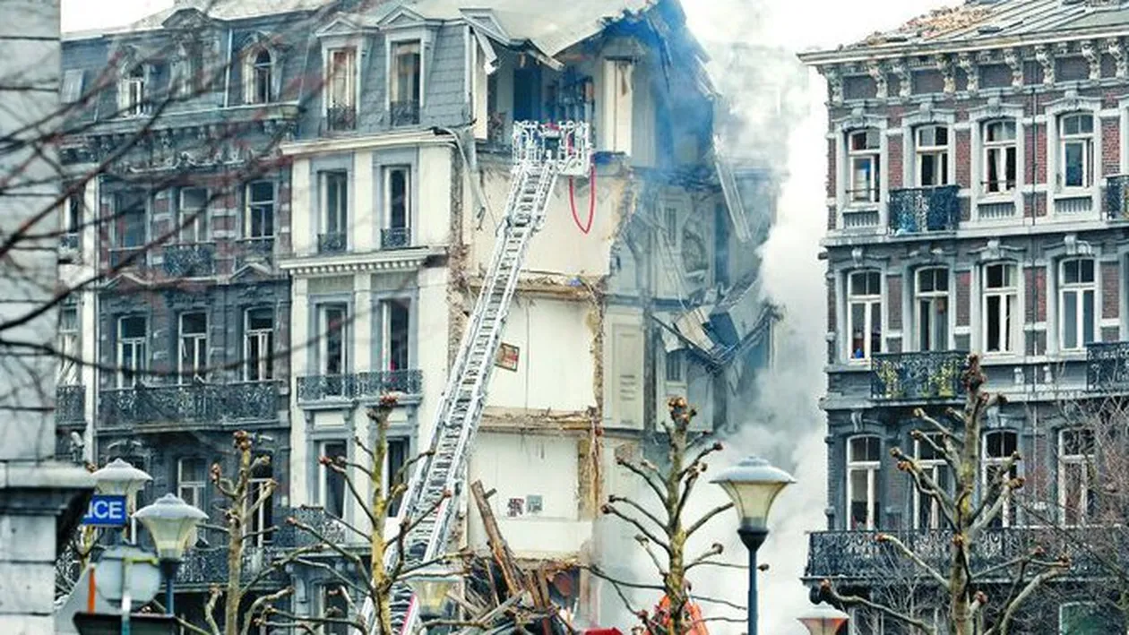 Explozie devastatoare la Liege