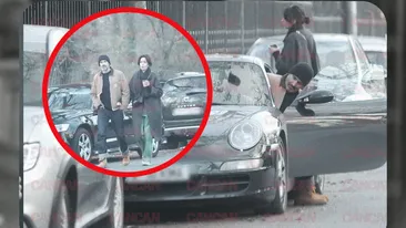 A lăsat cavalerismul în parcare! Nicolai Tand a urcat primul în Porsche