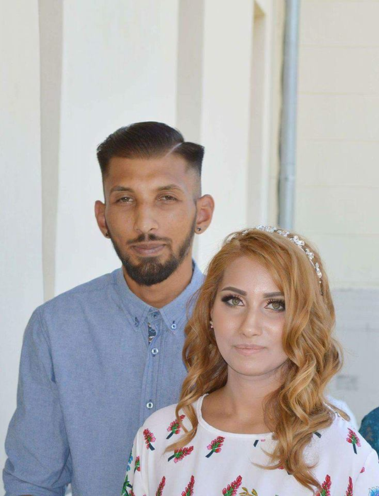 Diana Merişan şi soţul ei, Costi