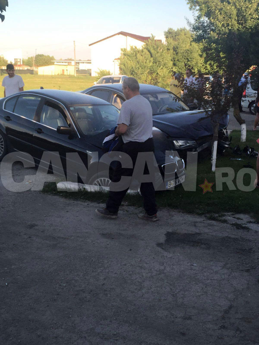 Cristina Spătar a făcut accident de circulaţie! Imagini EXCLUSIVE CANCAN.ro!