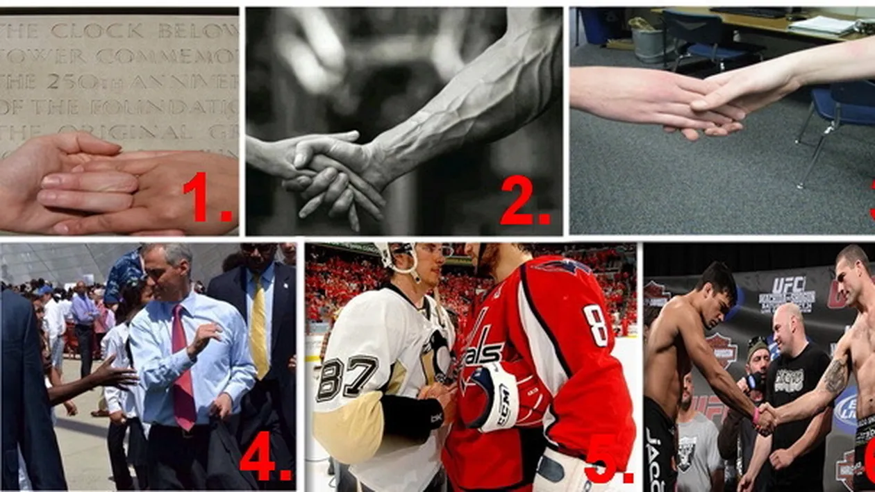 Trebuie să ştii asta! Ce spune despre tine modul în care dai mâna cu cineva