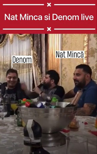 Denom și Nat Mincă, lângă Miraj Tzunami
