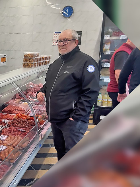 Florin Busuioc a mers la carmangerie să-și facă poftele