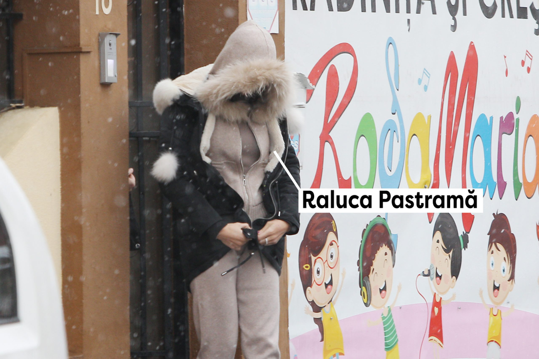 Raluca Pastramă pleacă de la grădiniță