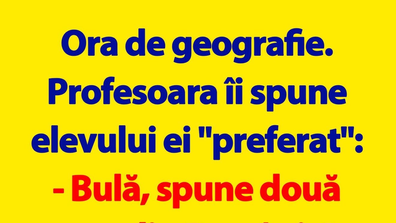 BANC | "Bulă, spune două ape din România!"