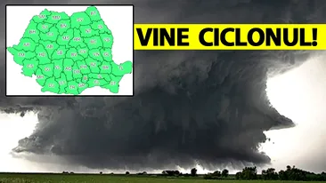 ANM, în alertă! Un ciclon periculos intră în România pe data de 5 februarie 2020