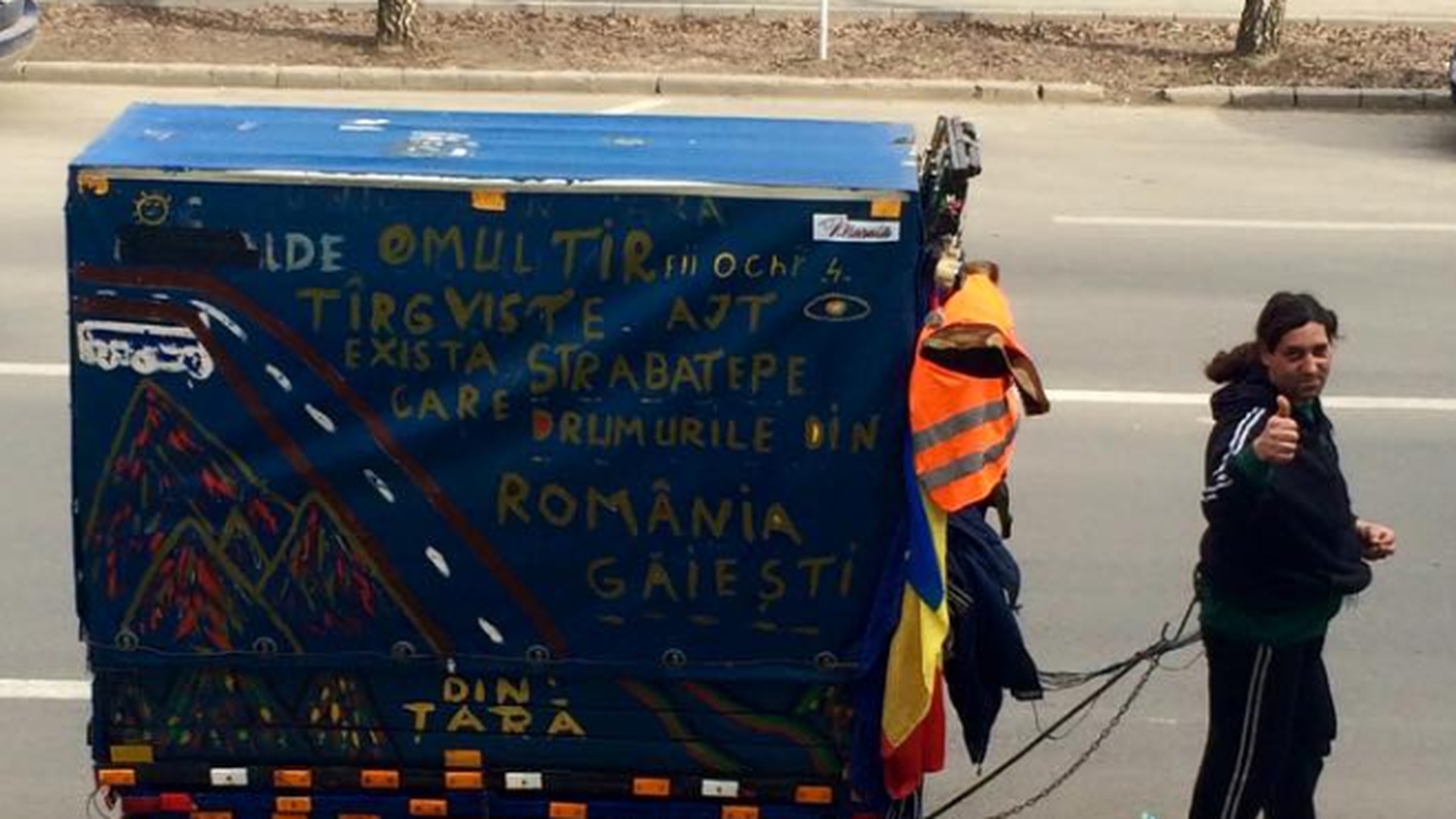 Ce s-a ales de omul-tir dupa ce si-a propus sa faca turul Europei! Daca il vezi iti faci cruce!