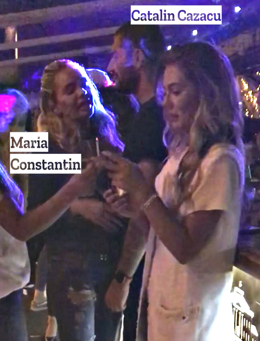 Cătălin Cazacu a făcut "marcaj strâns" la focoasa blondină