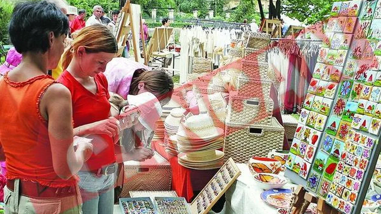Muzica populara Si produse culinare traditionale, In Cismigiu