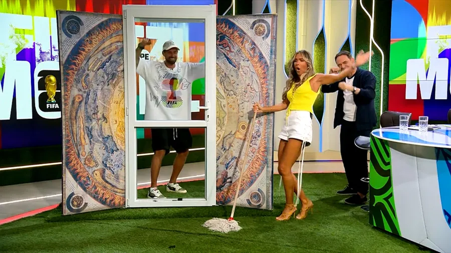Gabi Tamaș, parodie în platoul de la Neatza