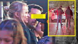 Actorul de la Antena 1 a stat lipit de Gina Chirilă toată seara! El însurat, ea proaspăt îndrăgostită, dar... A păzit-o mai ceva ca un bodyguard!