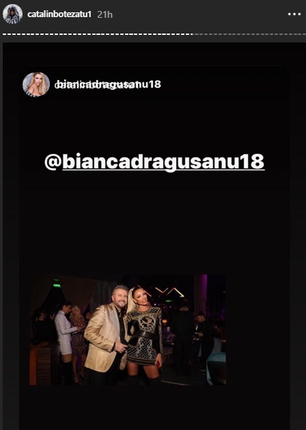 Bianca Drăgușanu și soțul ei, cadou de lux pentru Cătălin Botezatu! Ce i-a scris vedeta pe cutia în care era darul pentru designer