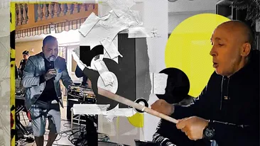 Marcel Pavel a făcut show pe manele, sub privirile uluite ale lui Sorinel Puștiu