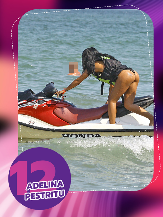Delia, Andreea Bănică și Bianca Drăgușanu au făcut valuri pe litoral. Top 20 dive care au luat adrenalina în piept și au turat motoarele skijet-urilor