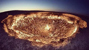 Poarta către Iad din deşertul Karakum se închide de către autorități. Care e motivul