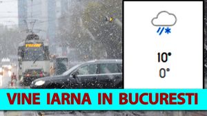 Vine iarna în România în noiembrie! Pe ce dată exactă ninge în București, potrivit meteorologilor Accuweather