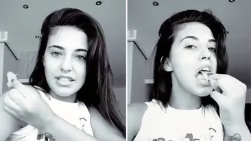 Antonia, filmată în timp ce își mănâncă pielea arsă de soare! Atenție, imagini halucinante! Alex Velea: „Îți aduc ketchup?”