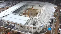 Lucrările la noul stadion Steaua avansează în ritm alert. Mesajul clubului către fani: „Sunteți entuziasmați?!” . FOTO