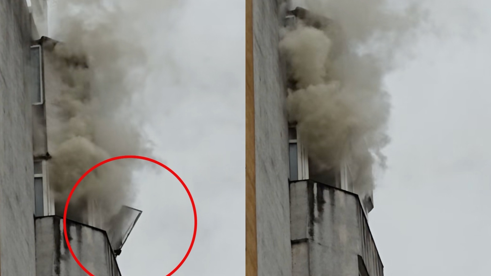 NEWS ALERT! Incendiu violent într-un apartament. Momentul în care pompierii intervin de urgență