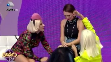 Momente de panică la Bravo, ai stil! Carmen Negoiţă a păţit-o pe scenă, la Kanal D