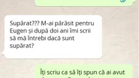 BANCUL ZILEI | Discuție între doi foști: ”Mai ești supărat pe mine”