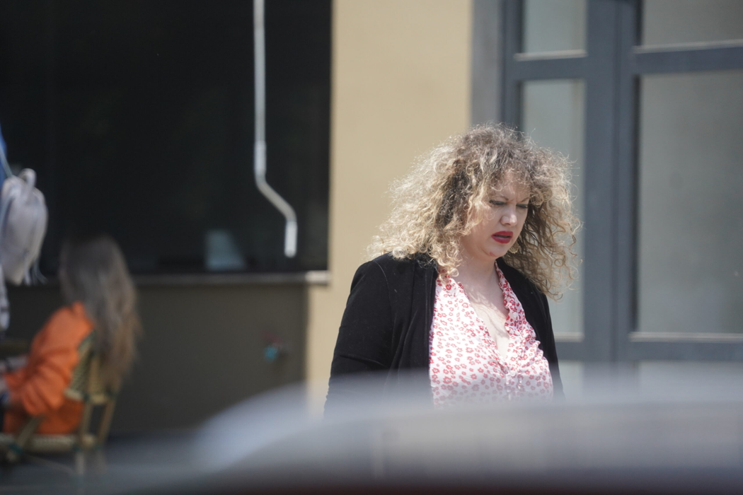 Oana Lis își vede de drum (Foto: CANCAN.RO)