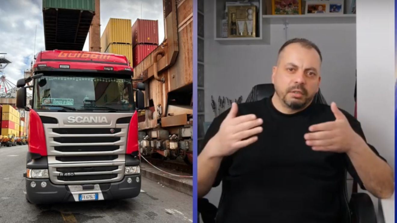 Viața din Italia văzută prin ochii lui George, român care lucrează ca șofer de TIR. Cât costă chiria lunară, o ieșire în oraș și litrul de motorină