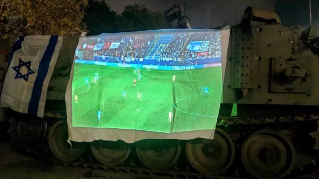 Cum s-a văzut Israel - România pe timp de război. Imaginea anului vine de pe front