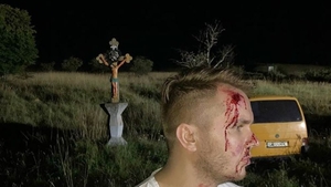 Codin Maticiuc, plin de sânge în noul său film „Faci sau taci”