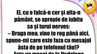 BANCUL ZILEI | Vodafone îți scrie: 'Nu pot să trăiesc fără tine'?!