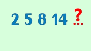 Test IQ pentru persoane cu inteligență superioară | Ce număr urmează în seria 2,5,8,14?