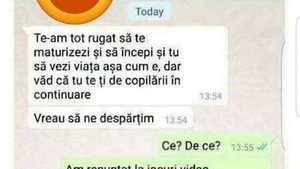 Bancul sfârșitului de săptămână | "Te-am rugat să te maturizezi"