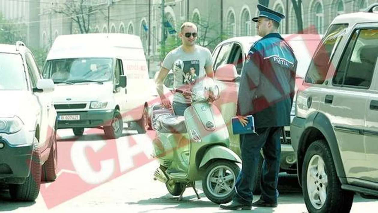 Sorin de la Akcent si-a gasit singur scuterul furat