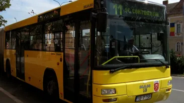 Un șofer de autobuz din Sibiu, snopit în bătaie chiar în timp ce vorbea la 112