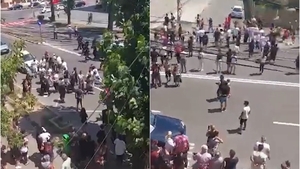 Scene șocante la o înmormântare din Târgoviște! Cinci polițiști au fost bătuți de rudele îndoliate. Ce s-a întâmplat la scurt timp