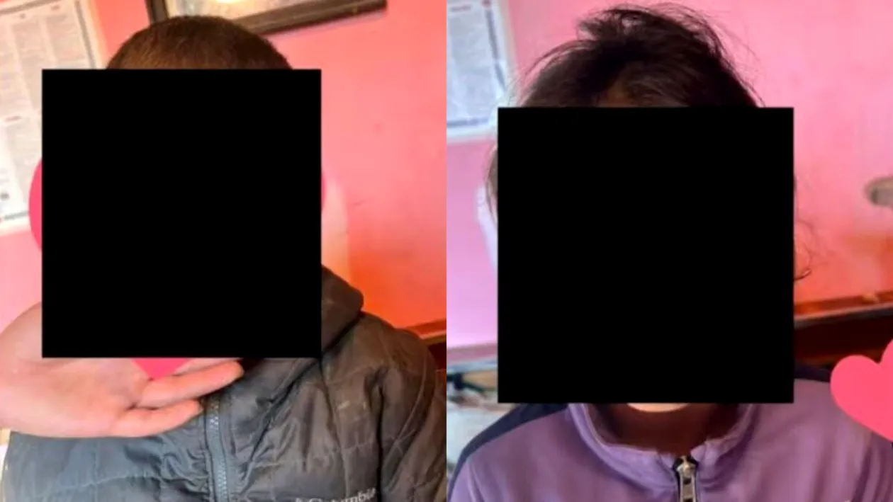 Ei sunt Dana și Tibi, frații înecați în pârâul din spatele casei. Au fost înmormântați lângă alți doi frați ai lor