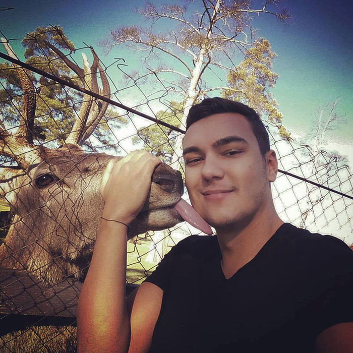 Andrei este un mare iubitor de animale