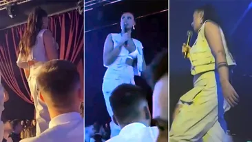 Antonia a înjurat un fan și a părăsit scena în mijlocul concertului: Ești un gherțoi, f***i gura m***i