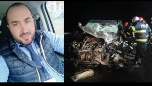 Un tânăr de 29 de ani a murit într-un accident grav. Șoferul a adormit la volan și a intrat într-un autotren