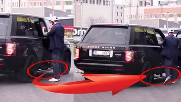 Ultima fita marca Olaroiu Jr: si-a pus prag la SUV! Dar degeaba se faleste, ca nimeni nu-l foloseste!