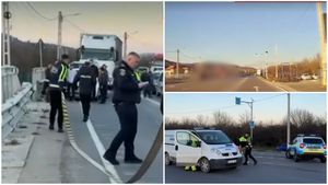 A murit sub privirile logodnicului! O femeie de 32 de ani, lovită mortal de o basculantă, pe trecerea de pietoni