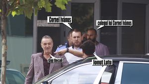 EXCLUSIVITATE Milionarul a dat declaraţii în legătură cu ultima plângere penală, dar nu pare să-şi facă probleme. Imagini unice cu patronul FCSB imediat după audieri. Anchetatorul l-a condus la maşină, în hohote de râs, pe denunţatul Gigi Becali!