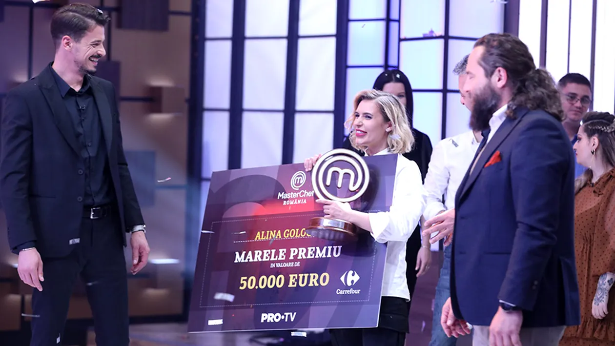 Alina Gologan a câștigat MasterChef! Ce va face cu cei 50.000 de euro primiți de la Pro TV