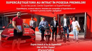 SuperCâștigătorii și-au ridicat premiile în direct! Cu un leu pariat, Cardul Superbet i-a SuperPremiat!