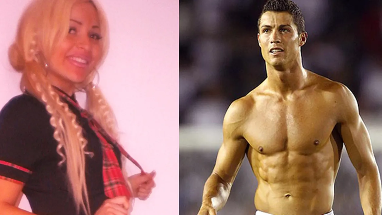 Amanta ROMANCA a lui Ronaldo a pozat in sexy-scolarita, dar are un mesaj trist pentru fotbalist: E un capitol inchis!