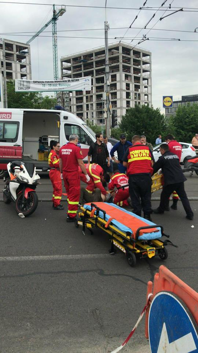 Accident grav pe Bulevardul Barbu Văcăresu! Un bărbat a fost spulberat de o mașină Antena 1