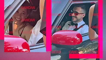 Imagini fabuloase cu Kira Hagi și iubitul ei. Au ajuns la Palatul Știrbey Vodă! VIDEO