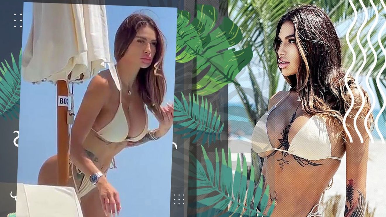 Bianca Iordache l-a uitat pe Alex Bodi și a făcut show pe plajă: ”Sunt la mare și sunt fericită! Nu mă interesează că el face tot circul ăsta!”