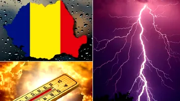 România, măturată de furtuni! Zonele unde sunt avertizări ANM